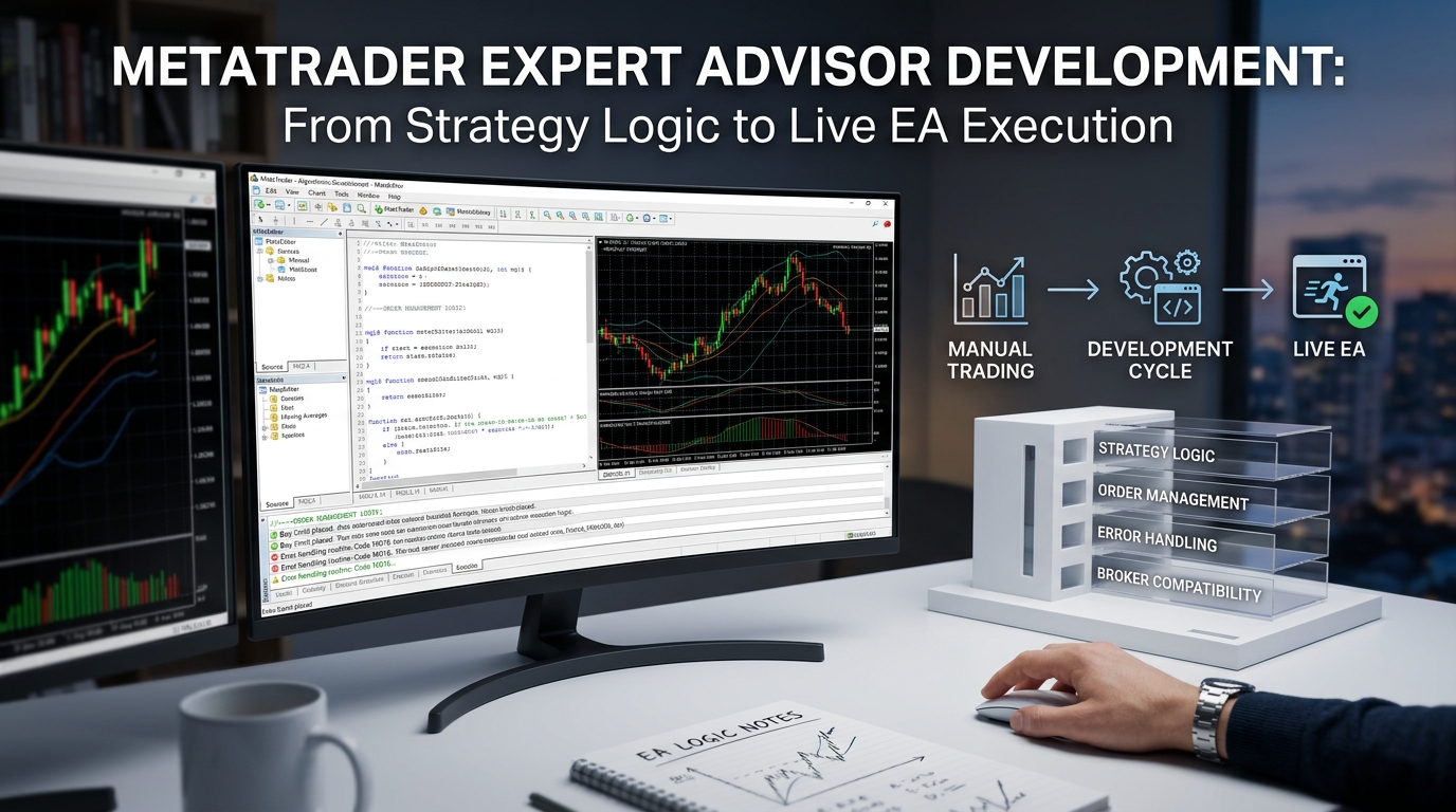 MetaTrader Expert Advisor Development: From Strategy Logic to Live EA Execution