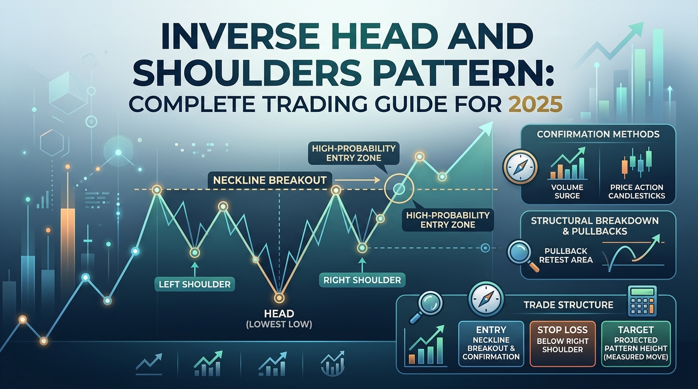 Inverse Head and Shoulders Pattern: Complete Trading Guide for 2025