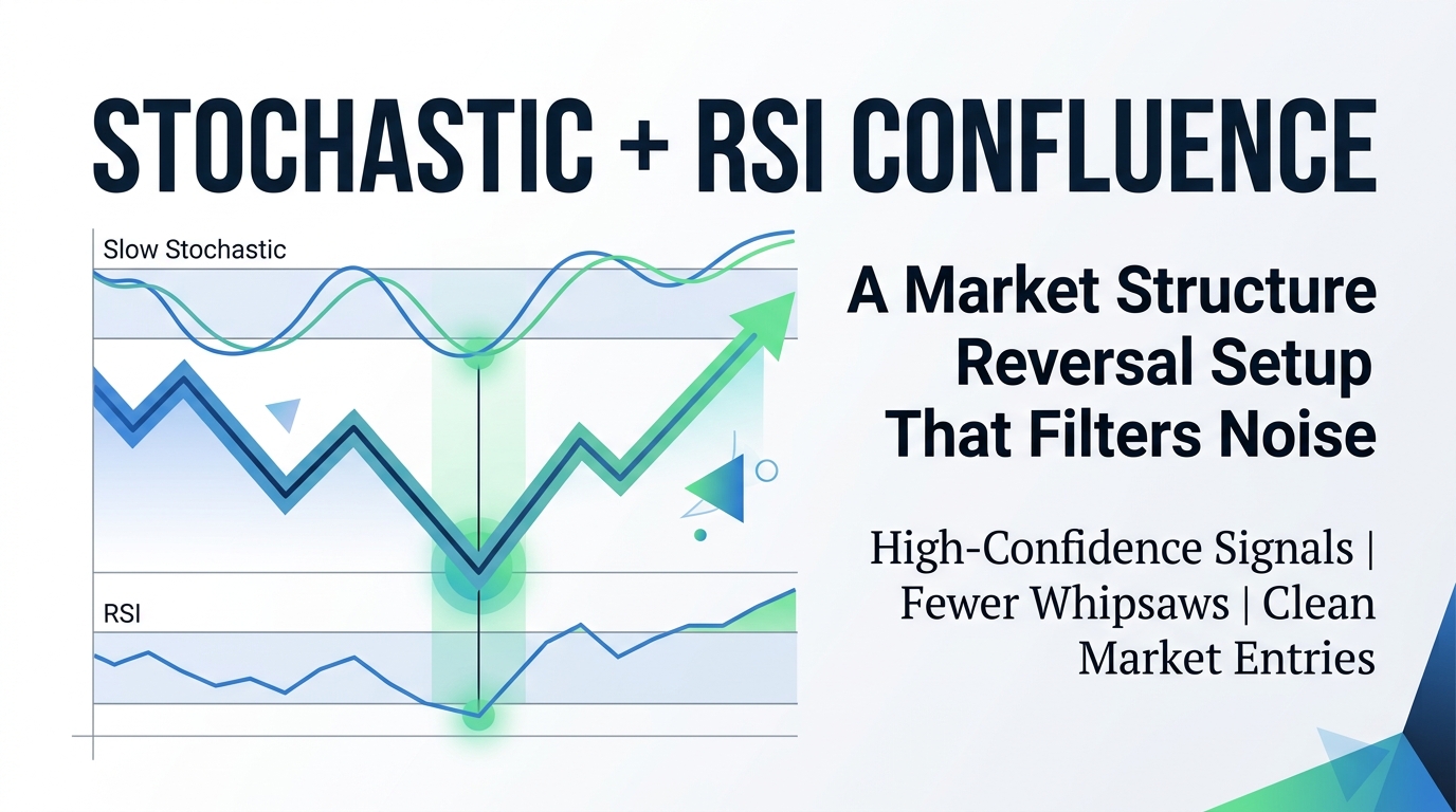 Stochastic + RSI Confluence: A Market Structure Reversal Setup That Actually Filters Noise
