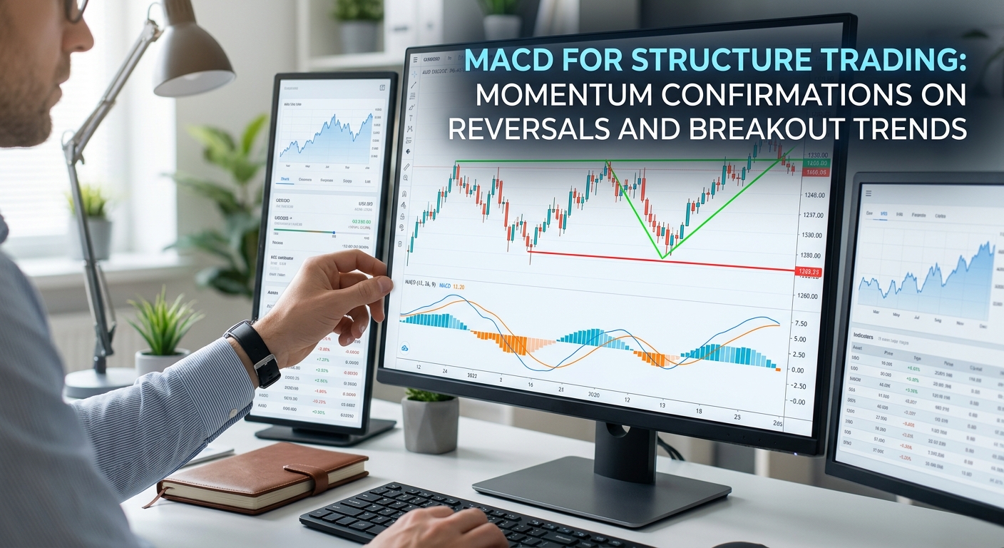 MACD for Structure Trading: Momentum Confirmations on Reversals and Breakout Trends