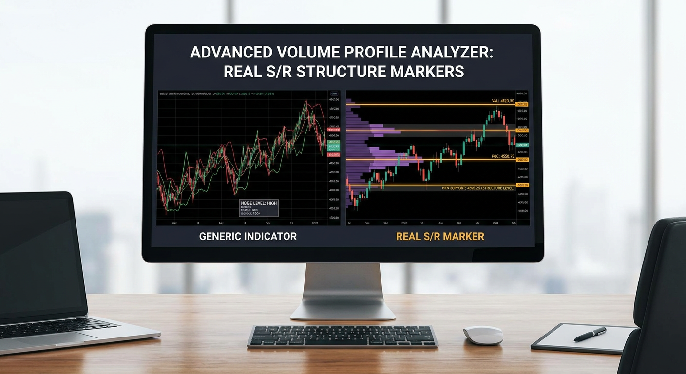 Building (or Buying) a Volume Profile Indicator That Actually Marks Real S/R