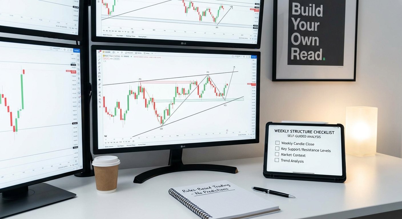 How to Build Your Own Weekly XAUUSD Structure Read (No Guru Predictions Needed)